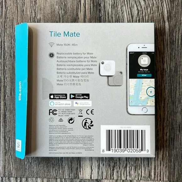 Tile Mate Electronics White Tile Brand New Original Box Find Anything - Picture 2 of 4